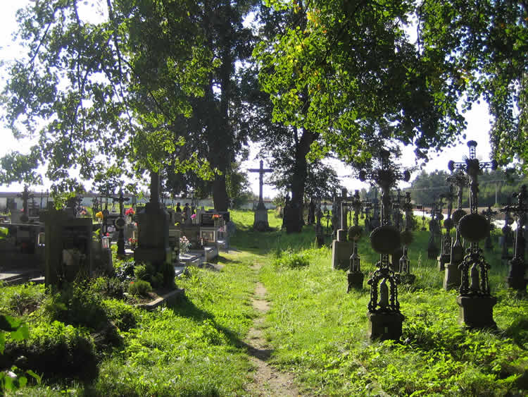 Hans Süss-Wienau / Der neue Friedhof